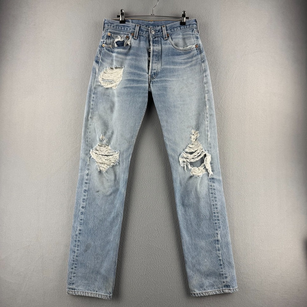 Vintage Levis Jeans Mens 32 (Fits 30x33 ) 501 XX Shrink to Fit Made in USA